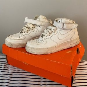 Nike high top Air Force 1s